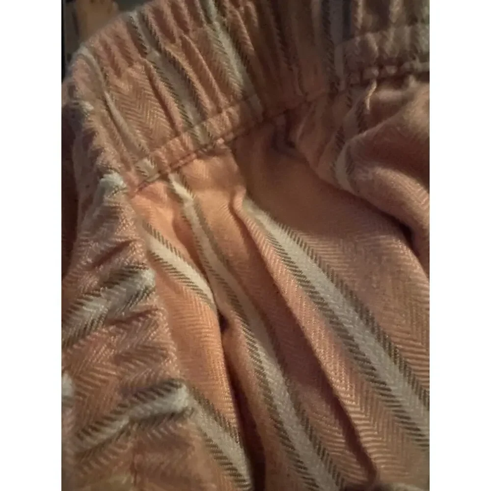 Brand New State of Day Women's Size XL Orange White Lounge Pants Sleepwear